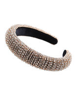 Baroque Ladies Crystal Headband Hair Band Luxury Jewelled Crown Hair Acc... - £41.50 GBP