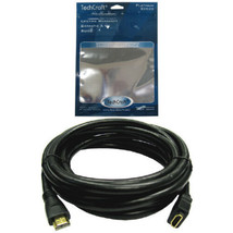 TechCraft 6 ft. High-Speed HDMI 1.4 M/F Extension Cable with Ethernet - 24 AWG - £8.68 GBP