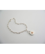 Tiffany &amp; Co Silver 18K Gold Locks Bracelet Bangle Oval Link Chain Gift ... - £257.39 GBP