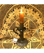 Electric Dancing Flame Candlestick tin accent Light - $1,530.00 MXN