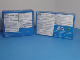 2 Boxes Non Drowsy Claritin 10 Tablets Each 1 Box Reditabs 3/2025 & 1/2024 (O) - $21.77