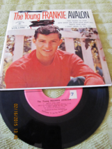 The Young Frankie Avalon Vinyl Record and Sleeve - £24.42 GBP