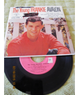 The Young Frankie Avalon Vinyl Record and Sleeve - £24.70 GBP