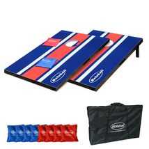Bolaball Cornhole Board Set with 8 Toss Bags, 2 x 3 feet, Portable Woode... - $69.97
