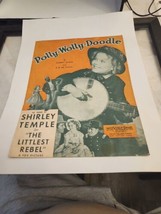 Polly-Wolly-Doodle From The Movie &quot;The Littlest Rebel&quot; Framed Sheet Music - $25.00
