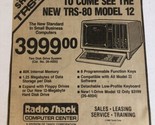 1980s Radio Shack Computer Center Vintage Print Ad Advertisement pa16 - £7.09 GBP