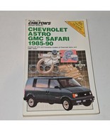 Chevrolet Astro Van GMC Safari 1985-1990 Chiton’s 7750 Repair Manual Book - $337.76 MXN