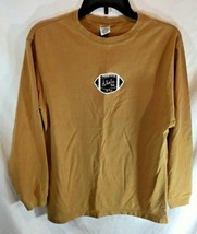 Old Navy Boys Sz XL Long Sleeve TShirt T Shirt Mustard Yellow Football  - $8.91