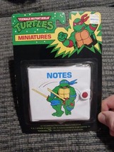 Vintage Teenage Mutant Ninja Turtle Miniatures Notes Printed In Hong Kong - £15.52 GBP