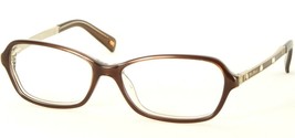 &quot;Read&quot; Max Mara MM1116 917 Brown On Crystal Eyeglasses Glasses Frame 53-15-135mm - $12.85