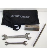 1970&#39;s vintage Arctic Cat tool pouch w/ tools Lumen Germany wrench - £47.03 GBP