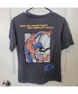 NWOT  Boys Marvel Spider Man Peter Parker Spidey Graphic Tee Gray Size 1... - $15.26 CAD