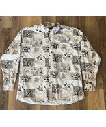 North River Outfitters Long Sleeve Lab Pointer Hunting  Button Down Mens... - $32.56 CAD