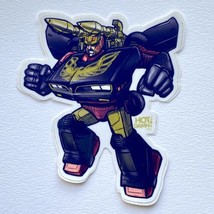 Large Transformer Sticker By Hot Damn Arts 4” - $14.95