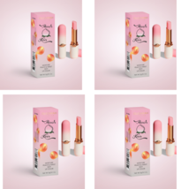 Moisturizing Peach Long Lasting Lip Gloss/Balm-Pink Color, Moisture (4pc... - $18.75