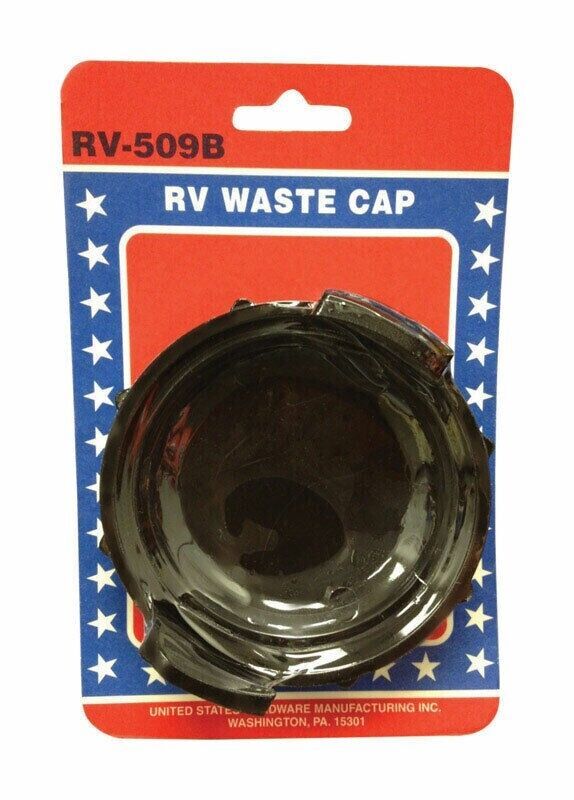 US Hardware RV-509B Cap With Bayonet Hook, 3&quot; - $8.12