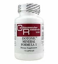 NEW Cardiovascular Research Isotonic Mineral Formula 1 Preservative Free 75 Ct - £12.16 GBP