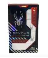 Spyder Mens White Pro-Cotton Tank Tops 4 Pack Size Large New In Box - $341.99 MXN
