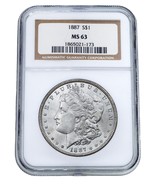 1887 Silver Morgan Dollar Graded By NGC As MS-63-
show original title
O... - €119,14 EUR 1887 Silver Morgan Dollar Graded By NGC As MS-63-
show original title
O... - €119,14 EUR