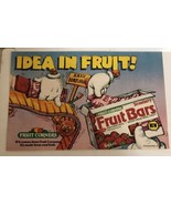 1985 Fruit Corners Fruit Bars Vintage Print Ad pa11 - $152.29 MXN