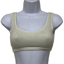 Groceries Apparel 422 Womens XS Bralette Yellow 100% Organic Cotton Stretch NWT - £18.29 GBP