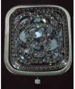 Handmade Russian Enameled Copper Mirror &quot;Stones In Semicircles&quot; 7001-01W... - $57.94 CAD