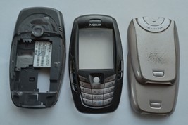 Original Nokia 6600 Plaque Frontale Clavier Boîtier Parties - $10.28