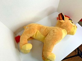 Disney Lion King Simba Jumbo Large Plush Stuffed Animal Toy 21 in l x 19 in t - £22.57 GBP