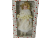 Vintage Dillard&#39;s Victorian Porcelain Doll - Winter Outfit (New) - $32.32