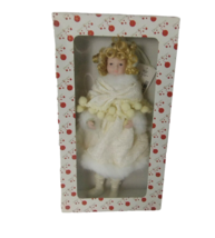 Vintage Dillard&#39;s Victorian Porcelain Doll - Winter Outfit (New) - £25.80 GBP