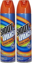 Shout Advanced Stain Lifting Foam, 18 oz-2 pack - £26.37 GBP