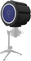 Portable Microphone Isolation Shield Mic Pop Filter, Recording Vocal Isolation - £33.67 GBP