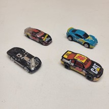 Hot Wheels / Matchbox Lot Of 4 Toy Vintage Cars (96 Cat, 28 Havoline,Turbulence) - $9.79