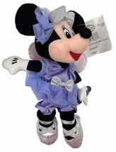Minnie Mouse Sugar Plum 10” Plush Disney Store - $8.85