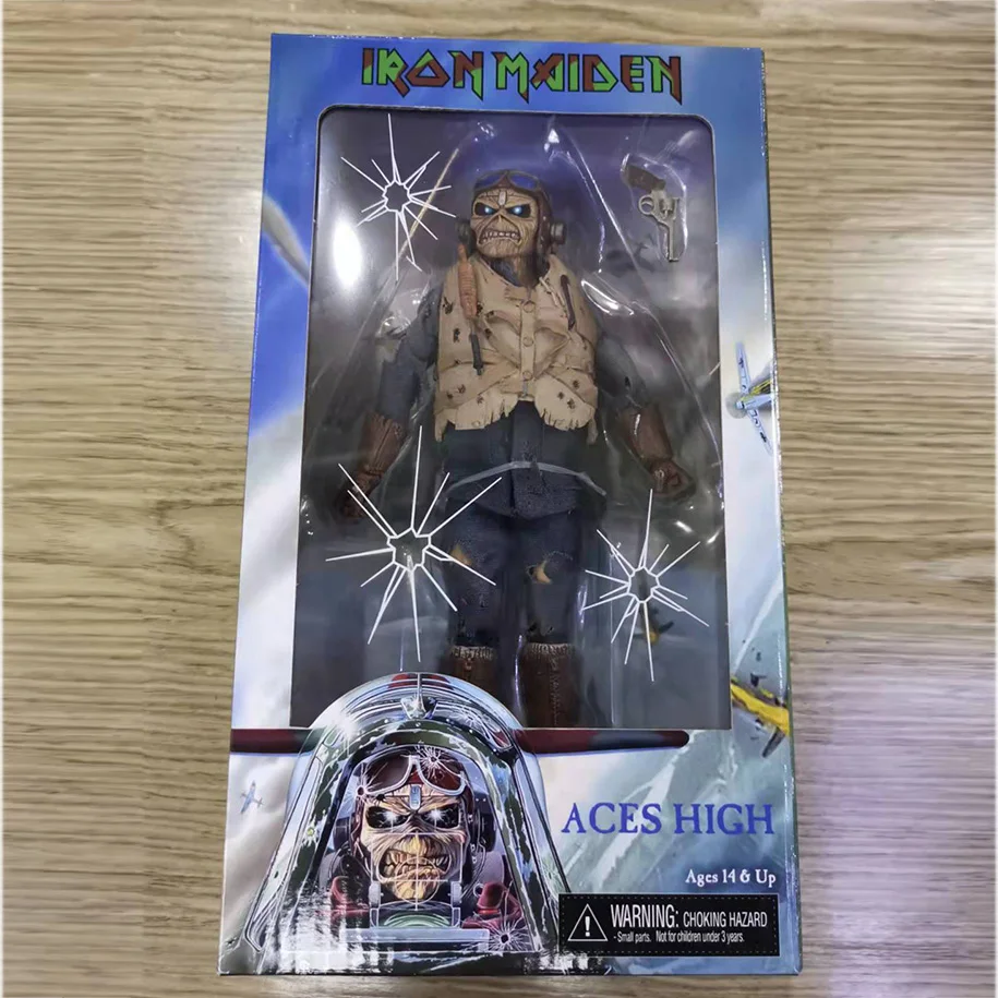 Original NECA Figure Piece of Mind Aces High Action Figure Collectable Model Toy - £70.66 GBP+