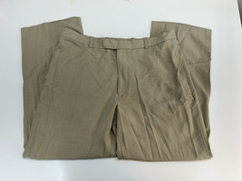 Perry Ellis Mens Dress Pants Size 38/30 Tan - £7.62 GBP