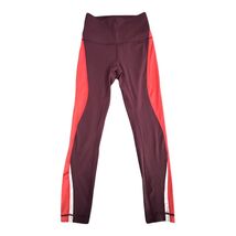 Lululemon Pants Womens 4 Burgundy High Rise Yoga Athletic Leggings - $29.06