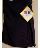 R K Platinum Brand ~ Navy Blue ~ Girl&#39;s Size 12 ~ Wrap ~ Uniform Skort ~... - $42.10 CAD