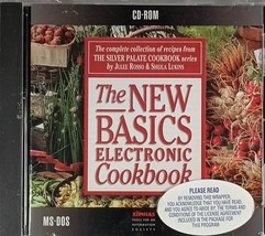 [NEW/SEALED] The New Basics Electronic Cookbook / 1992 CD-ROM / 1800+ Recipes - £4.47 GBP