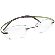 Silhouette Eyeglasses 7685 60 6065 7690 Titan Green Rimless Austria 52[]19 145 - $199.99