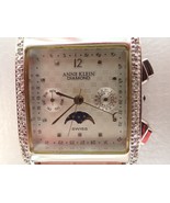 ANNE KLEIN DIAMOND 12/7502-3 Swiss Quartz Square Tank Women&#39;s Wristwatch - €72,83 EUR