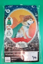 Disney Hocus Pocus Winifred Sanderson Pet Halloween Apparel Dog Costume XL  - £7.97 GBP