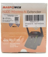 Madpower N300 Wireless-N Extender Internet Signal Booster (black) Sealed - £6.07 GBP