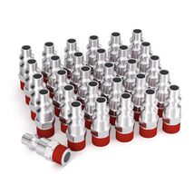 GASHER 3/8 Inch Body Size M-Type Plug 3/8 Inch Male Pneumatic Plugs 30 Pack - $63.02