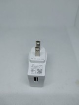 Zte White 1A USB Power Adapter AC Home Wall Charger US Plug iPhone/Android - $0.98