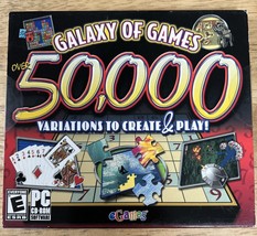 Video Game PC Galaxy of Games 50,000 Variations to Create and Play eGames - £7.76 GBP