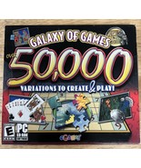 Video Game PC Galaxy of Games 50,000 Variations to Create and Play eGames - £7.65 GBP