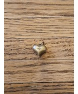 Vintage Gold Tone Heart Pendant for Bracelets/Necklaces, 0.5&#39;&#39; - $9.49