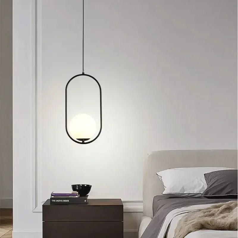 Light hanging lamps for bedroom bedside dining room restaurant cafe bar indoor lighting thumb200