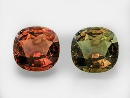 Gia Certified 2.7 Ct Natural Alexandrite Color Change 8.25 X 7.9 - See Video - £6,836.35 GBP
